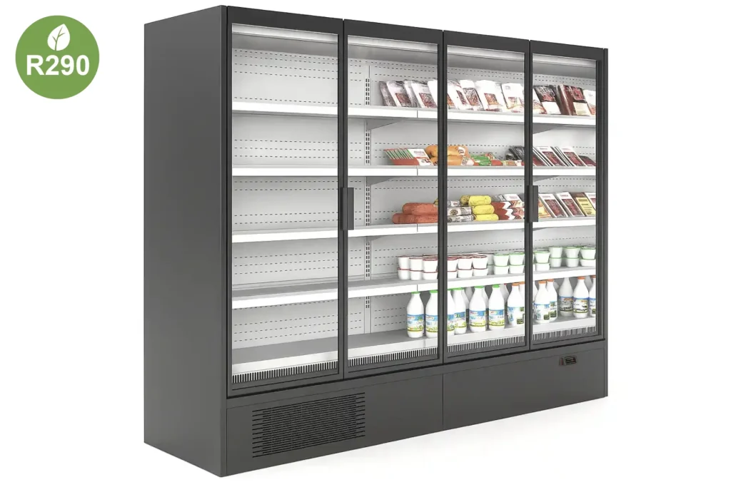 Vitrines verticales Socomab